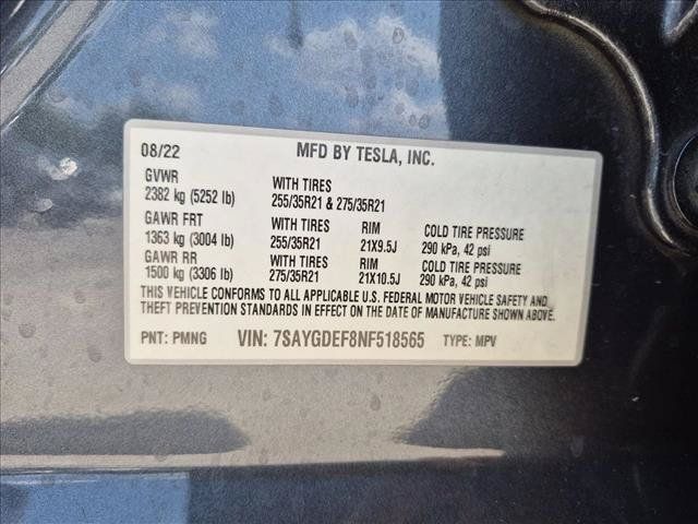 Used 2022 Tesla Model Y Performance AWD/4WD image 25