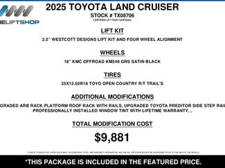 Used 2025 Toyota Land Cruiser w/ Premium Package AWD/4WD video 2