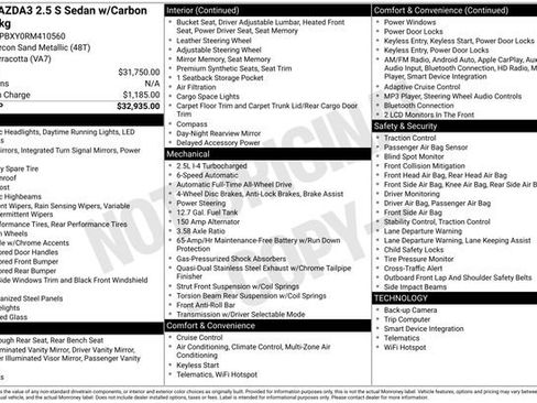 Used 2024 MAZDA MAZDA3 s image 5