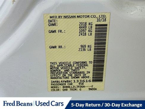 Used 2019 Nissan Altima 2.5 Platinum image 35