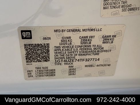 New 2026 GMC Sierra 2500 AT4X AWD/4WD image 25