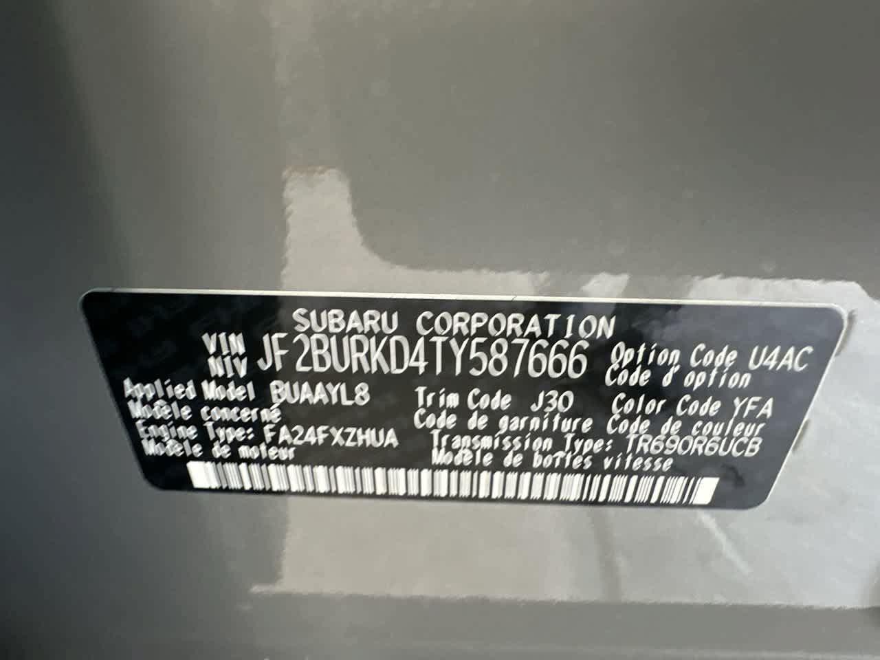 New 2026 Subaru Outback Wilderness AWD/4WD image 4