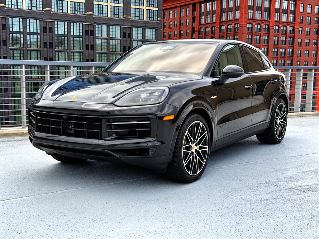 Certified 2026 Porsche Cayenne E-Hybrid Coupe AWD/4WD image 1