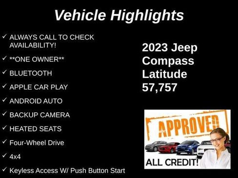 Used 2023 Jeep Compass Latitude w/ Convenience Group AWD/4WD image 10