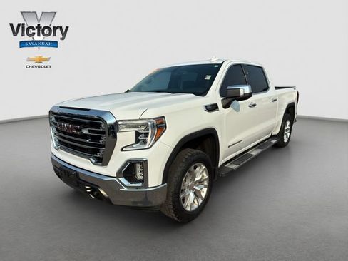 Used 2021 GMC Sierra 1500 SLT w/ SLT Premium Package AWD/4WD image 3