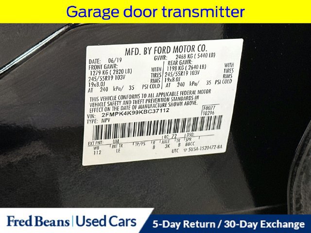 Used 2019 Ford Edge Titanium AWD/4WD image 38