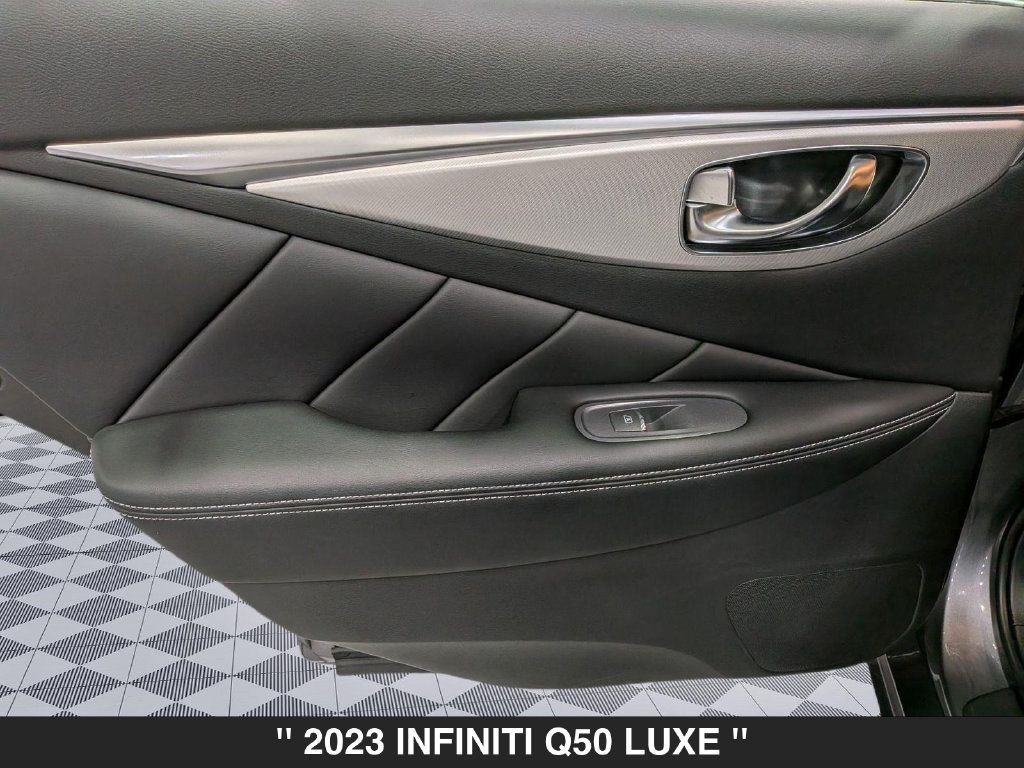Used 2023 INFINITI Q50 Luxe w/ Cargo Package AWD/4WD image 27