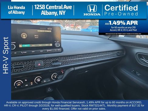 Certified 2024 Honda HR-V Sport image 19