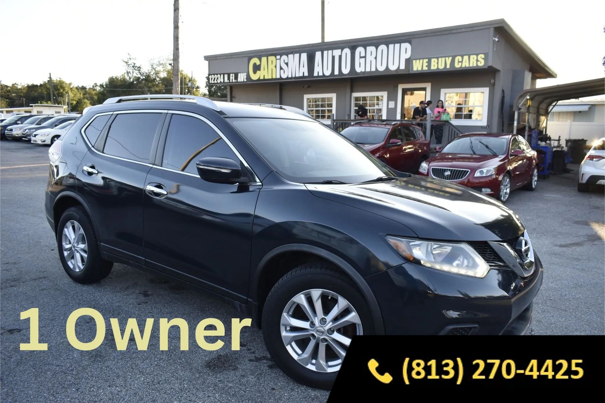 Used 2015 Nissan Rogue SV FWD image 1