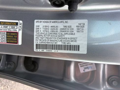 Used 2019 Honda CR-V EX-L image 29