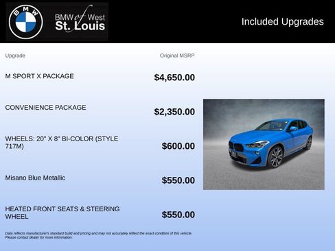 Used 2020 BMW X2 sDrive28i w/ M Sport X Package FWD image 20