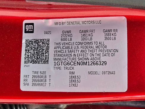 Used 2021 GMC Canyon Elevation w/ Trailering Package AWD/4WD image 22