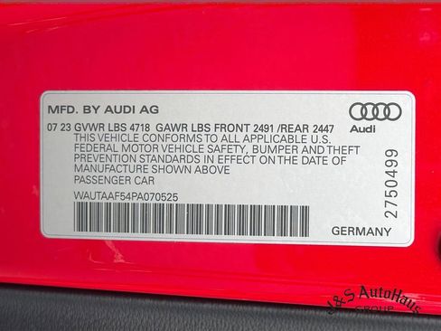 Used 2023 Audi A5 2.0T Premium Plus w/ Premium Plus AWD/4WD image 38