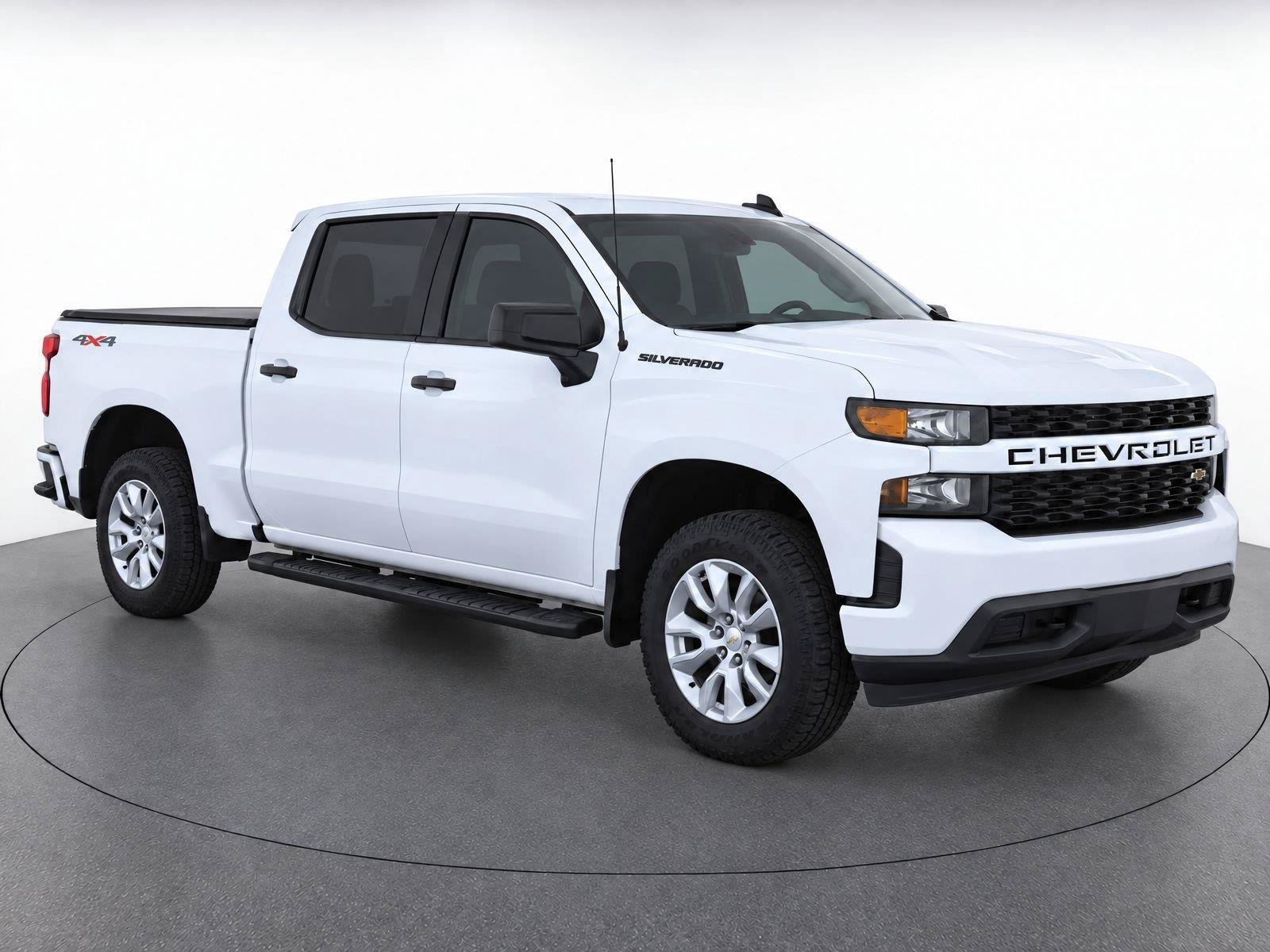 Used 2021 Chevrolet Silverado 1500 Custom w/ LPO, Dark Essentials Package AWD/4WD image 1