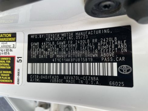 Used 2023 Toyota Camry LE image 33