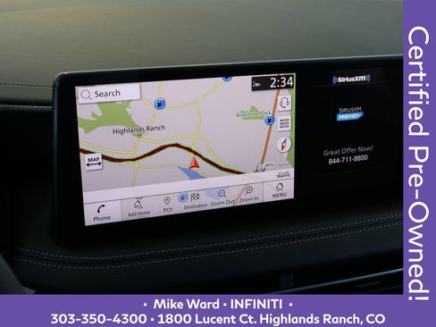 Certified 2025 INFINITI QX60 Luxe w/ Vision Package AWD/4WD image 9