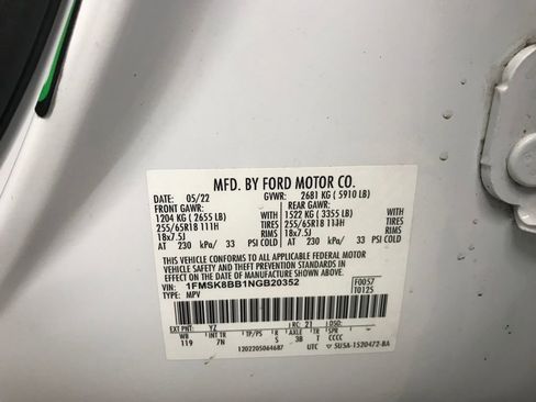 Used 2022 Ford Explorer 4WD image 45