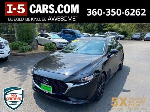 Used 2024 MAZDA MAZDA3 s FWD image 1