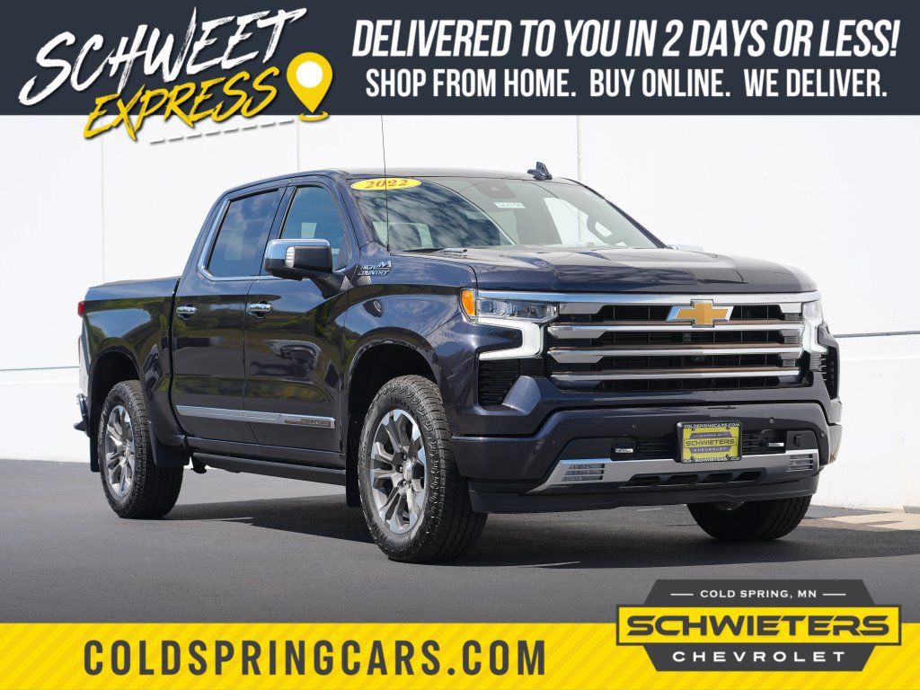 Certified 2022 Chevrolet Silverado 1500 High Country AWD/4WD image 1