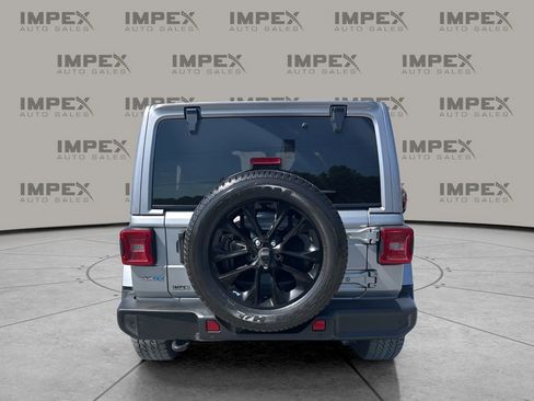 Used 2021 Jeep Wrangler Unlimited Sahara 4xe w/ Cold Weather Group image 4