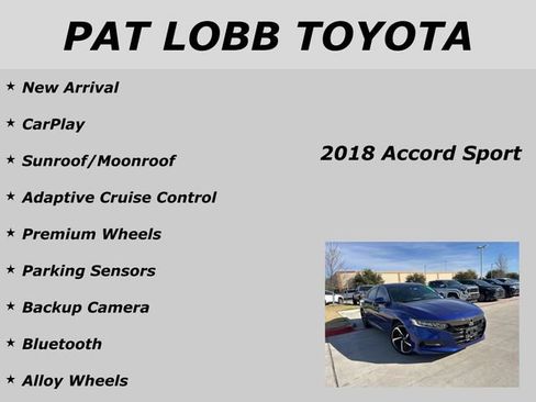 Used 2018 Honda Accord Sport image 18