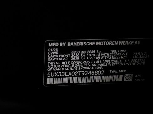 New 2026 BMW X6 xDrive40i AWD/4WD image 24