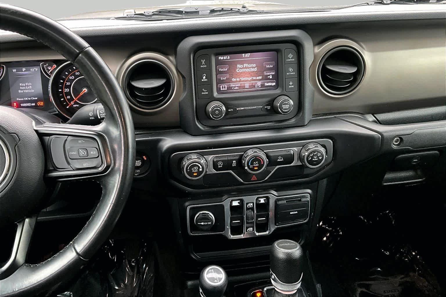 Used 2020 Jeep Gladiator Sport w/ Quick Order Package 24S AWD/4WD image 7