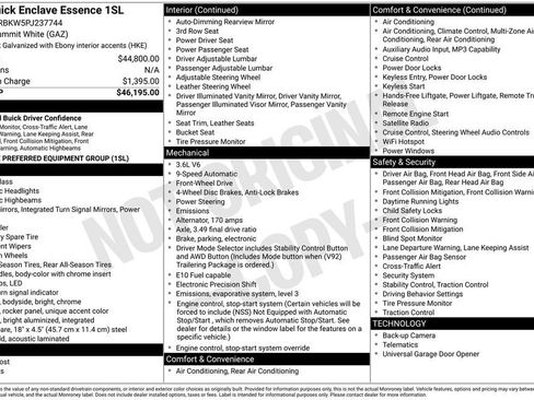 Used 2023 Buick Enclave Essence FWD image 3