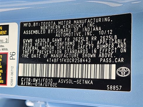 Used 2012 Toyota Camry LE image 31