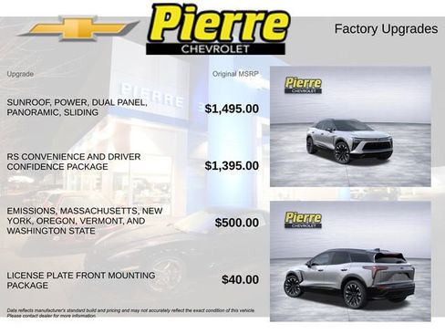 New 2026 Chevrolet Blazer EV RS image 13