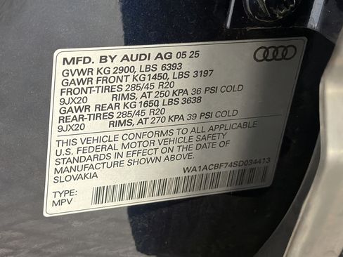 Used 2025 Audi Q7 2.0T Premium w/ Convenience Plus Package AWD/4WD image 26