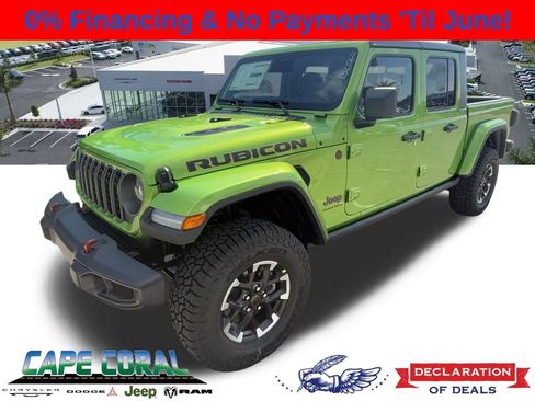 New 2026 Jeep Gladiator Rubicon w/ Safety Group image 1