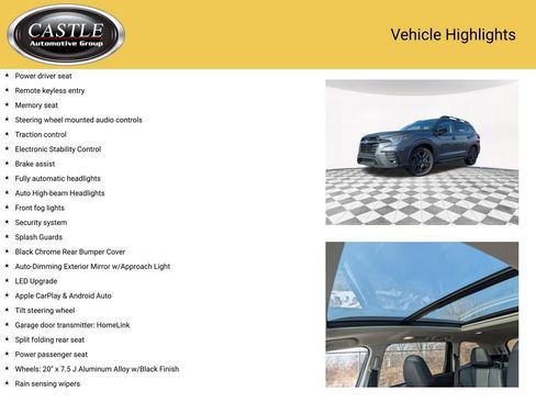 Used 2025 Subaru Ascent Bronze Edition w/ Onyx Package image 7