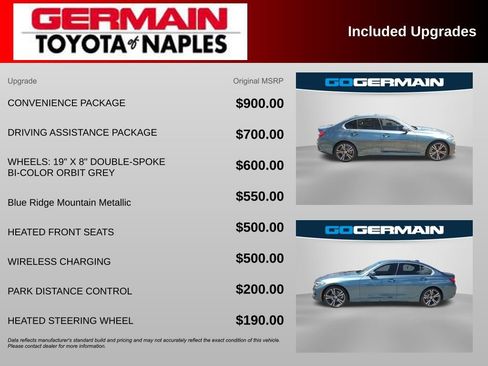 Used 2021 BMW 330i Sedan w/ Convenience Package image 4