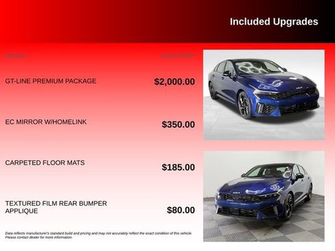 Used 2025 Kia K5 GT-Line w/ GT-Line Premium Package AWD/4WD image 6