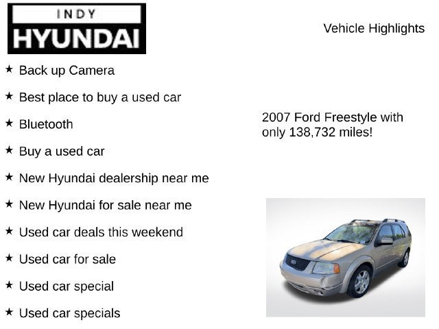 Used 2007 Ford Freestyle Limited FWD image 7