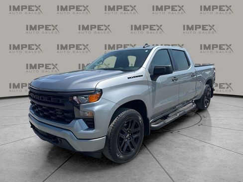 Used 2024 Chevrolet Silverado 1500 Custom w/ LPO, Dark Essentials Package AWD/4WD image 1