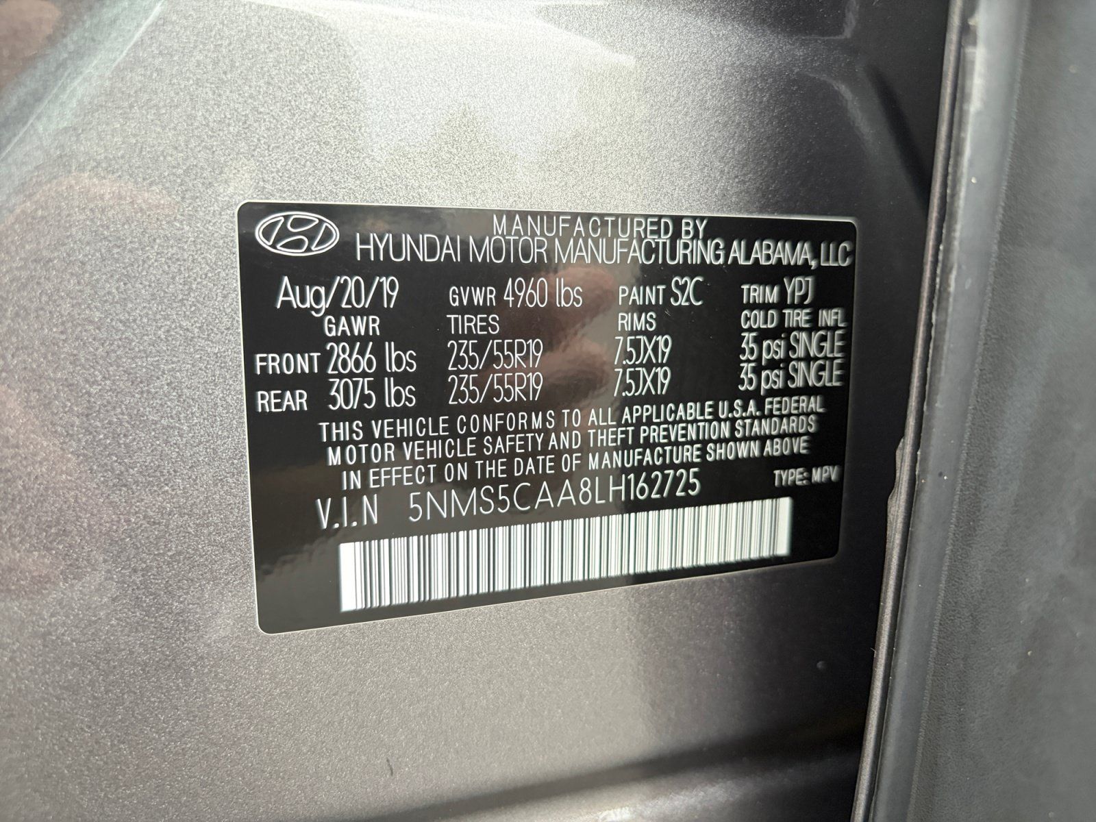Used 2020 Hyundai Santa Fe Limited AWD/4WD image 25