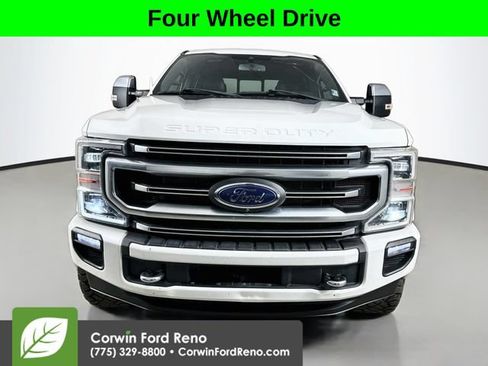 Used 2021 Ford F250 Platinum w/ FX4 Off-Road Package AWD/4WD image 2