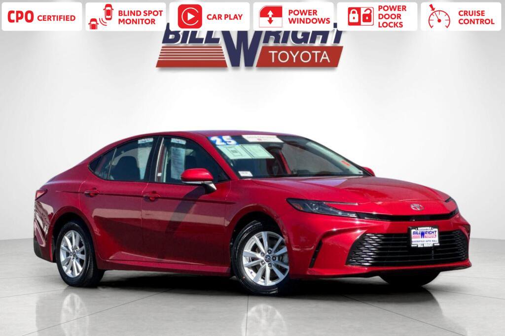 Certified 2025 Toyota Camry LE FWD image 1