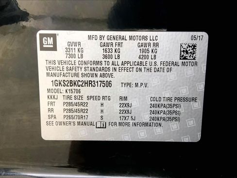 Used 2017 GMC Yukon SLT w/ Premium Edition AWD/4WD image 36