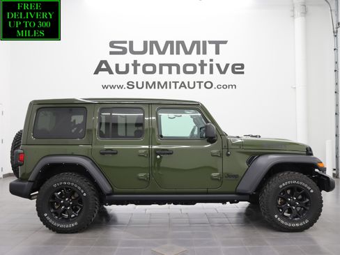 Used 2021 Jeep Wrangler Unlimited Sport AWD/4WD image 1