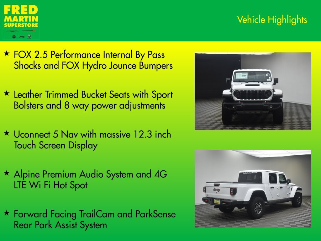 New 2027 Jeep Gladiator Mojave AWD/4WD image 7