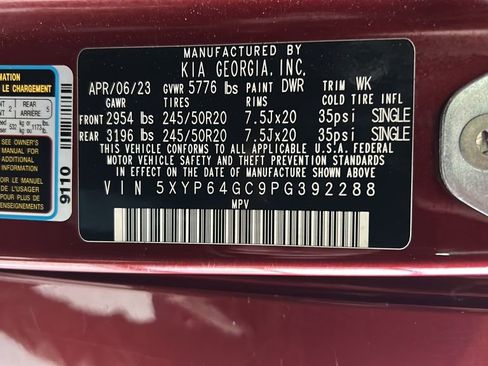 Used 2023 Kia Telluride S w/ S Sunroof Package image 20