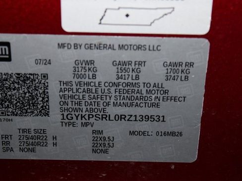 Certified 2024 Cadillac Lyriq Luxury w/ LPO, Floor Liner Package image 42