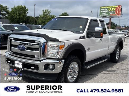 Used 2015 Ford F250 Lariat w/ Chrome Package AWD/4WD image 11