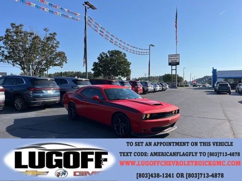 Used 2021 Dodge Challenger R/T w/ Blacktop Package RWD image 1