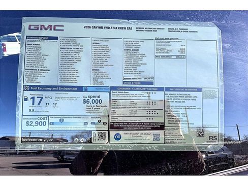 New 2026 GMC Canyon AT4X image 14
