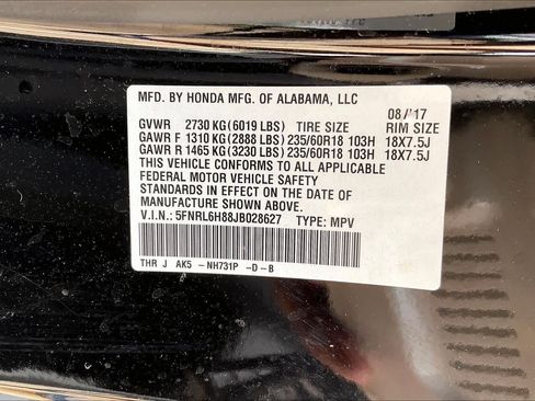 Used 2018 Honda Odyssey Touring image 33
