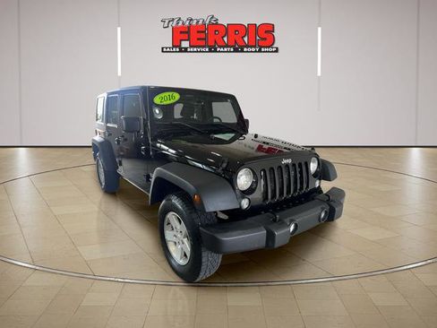 Used 2016 Jeep Wrangler Unlimited Sport w/ Quick Order Package 24S AWD/4WD image 7